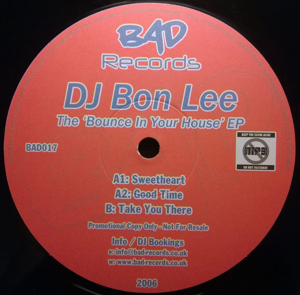 The 'Bounce In Your House' EP