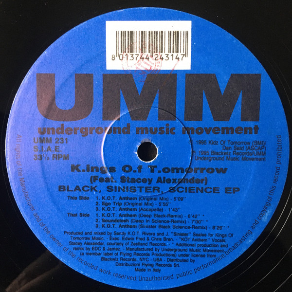 Black, Sinister, Science EP
