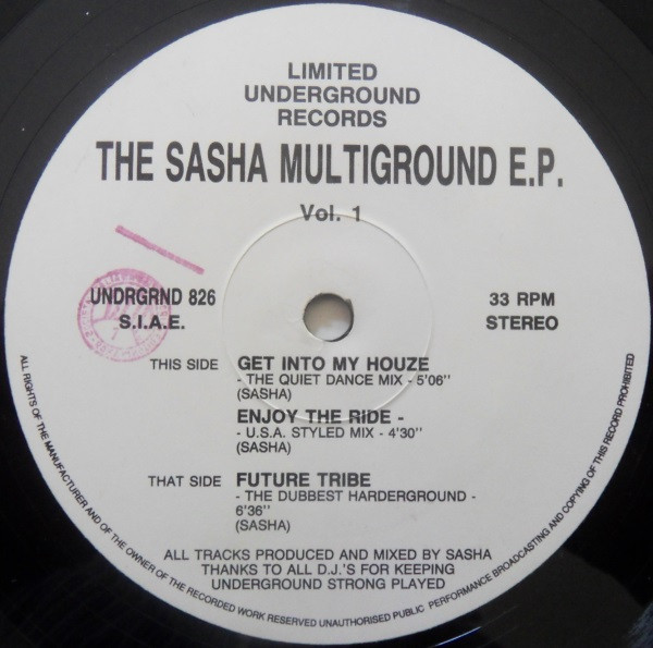 The Sasha Multiground E.P. Vol. 1
