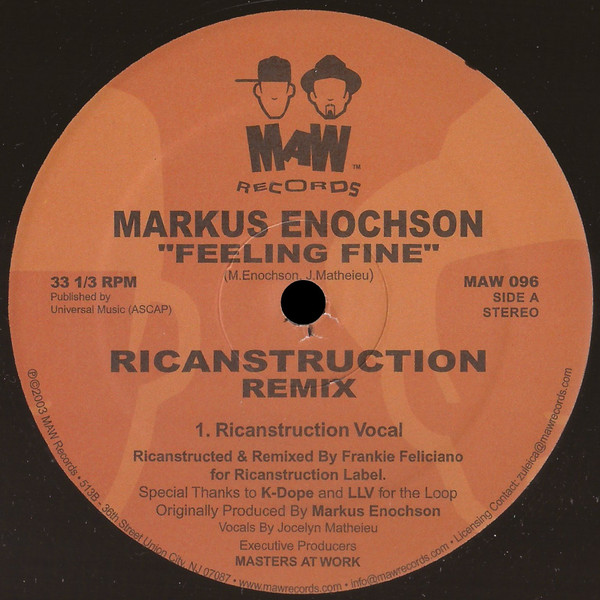 Feeling Fine (Ricanstruction Remix)