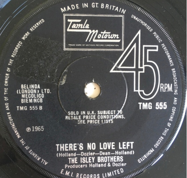This Old Heart Of Mine (Is Weak For You) / There's No Love Left