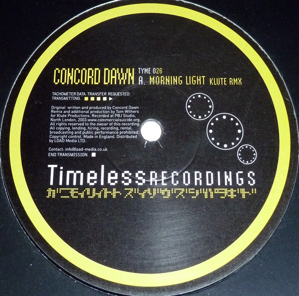 Morning Light (Klute Remix) / Don't Tell Me