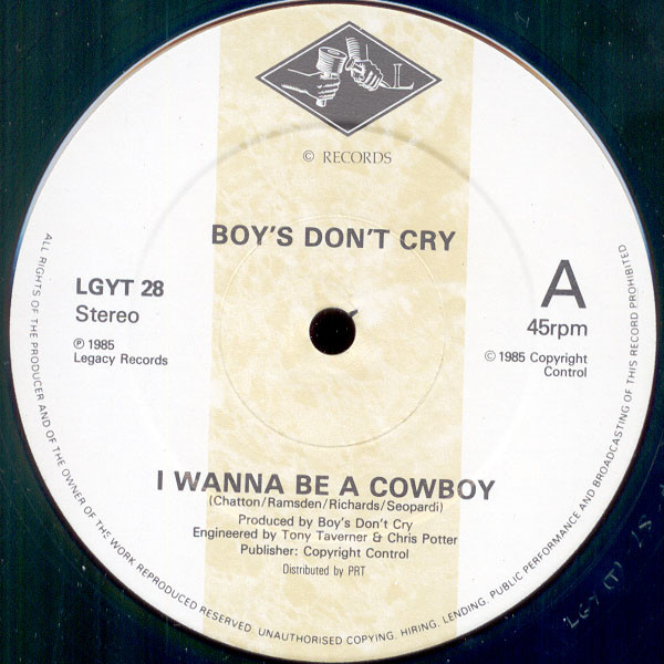 I Wanna Be A Cowboy
