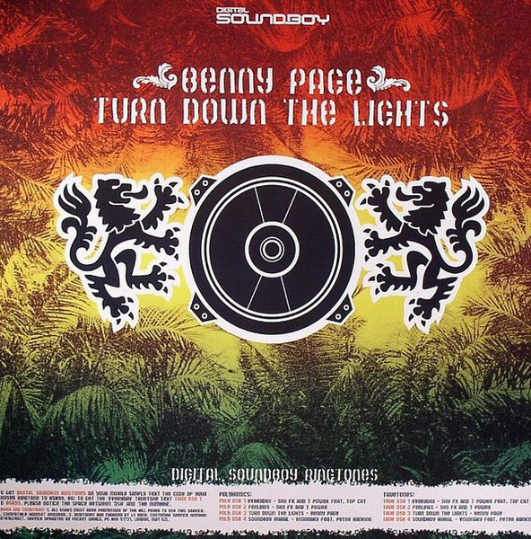 Turn Down The Lights / Soundboy Burial