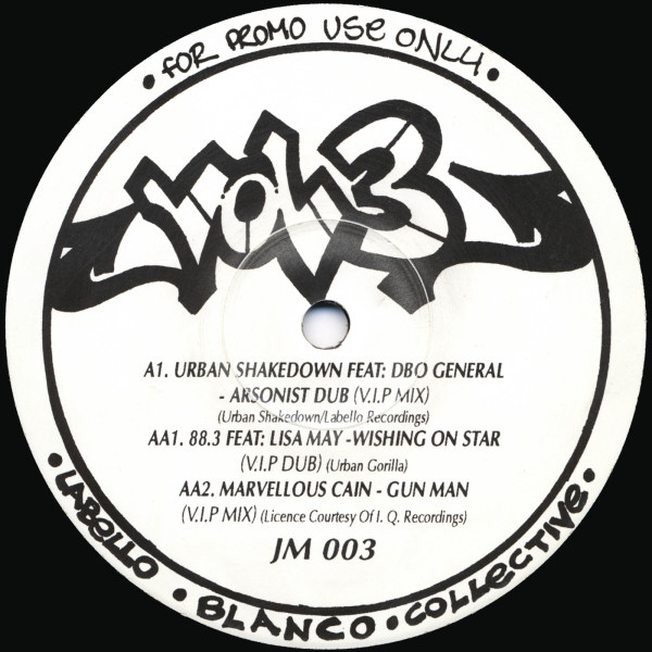 Jungle Massive 4 V's The Hardsteppers DJ Sampler - Vol 3