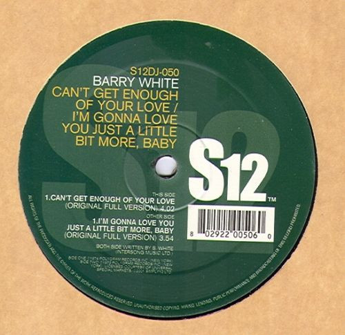 Can't Get Enough Of Your Love / I'm Gonna Love You A Little Bit More