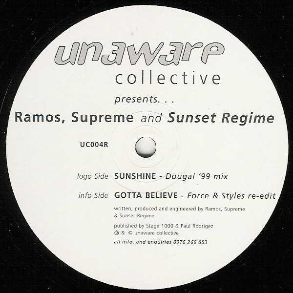Sunshine / Gotta Believe (Remixes)