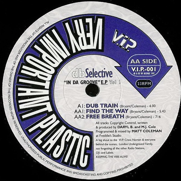 In Da Groove E.P Vol 1