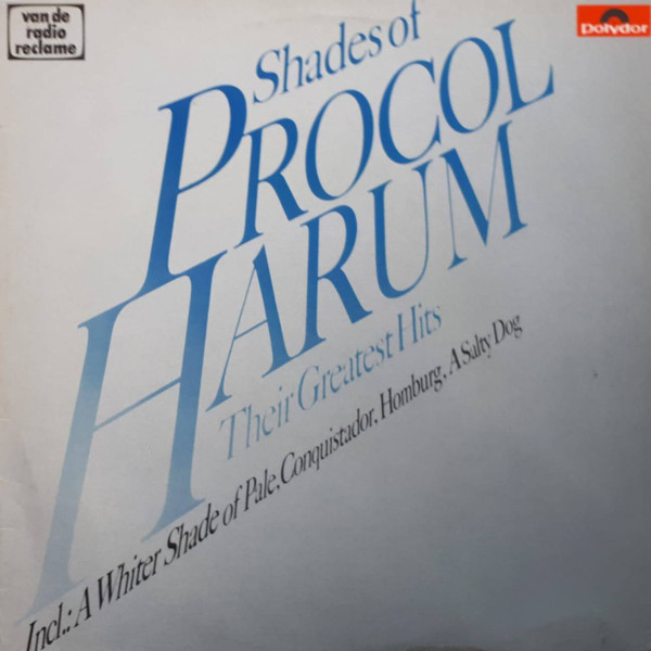 Shades Of Procol Harum - Their Greatest Hits