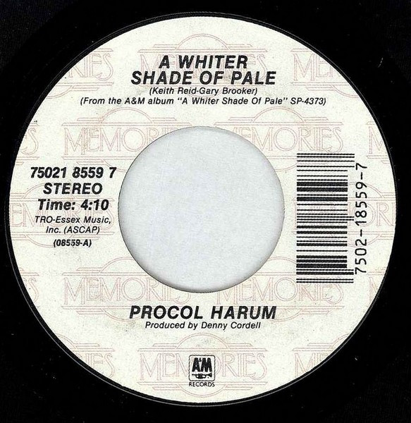 A Whiter Shade Of Pale / Conquistador