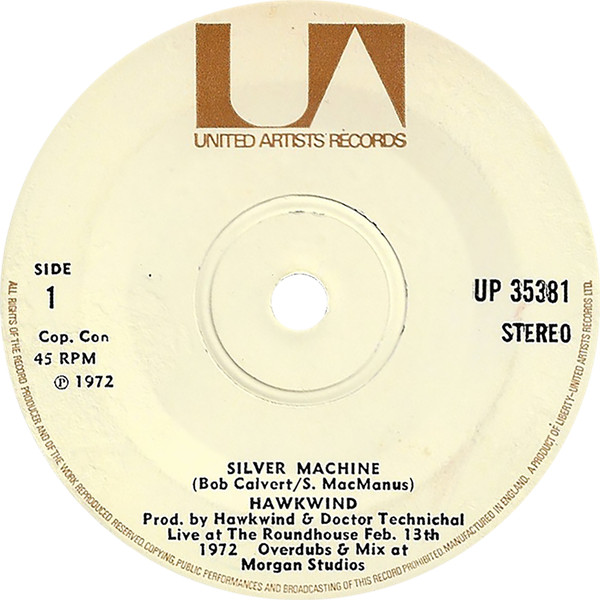 Silver Machine / Seven By Seven