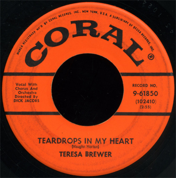 Teardrops In My Heart / Lula Rock-A-Hula