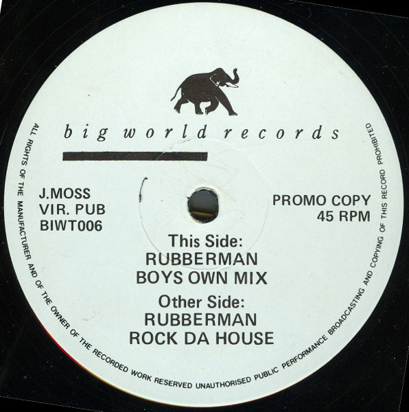 Rubberman Rock Da House