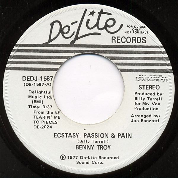 Ecstasy, Passion & Pain