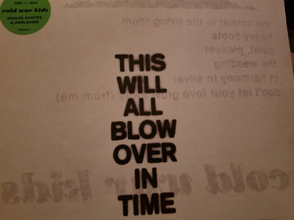 This Will All Blow Over In Time