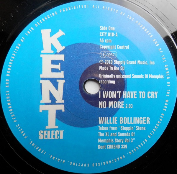 I Won't Have To Cry No More / Run Around