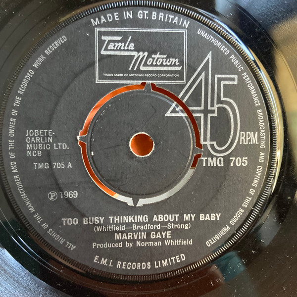 Too Busy Thinking About My Baby