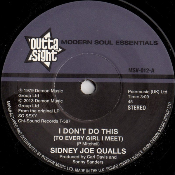 I Don't Do This (To Every Girl I Meet) / Run To Me