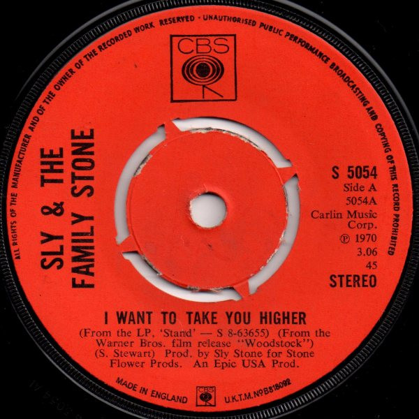 I Want To Take You Higher / You Can Make It If You Try