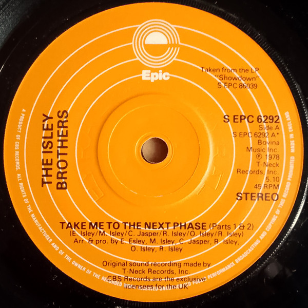 Take Me To The Next Phase (Parts 1 & 2)