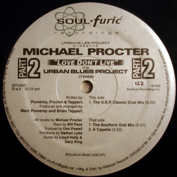 Love Don't Live (Part 2) (The Urban Blues Project Mixes)