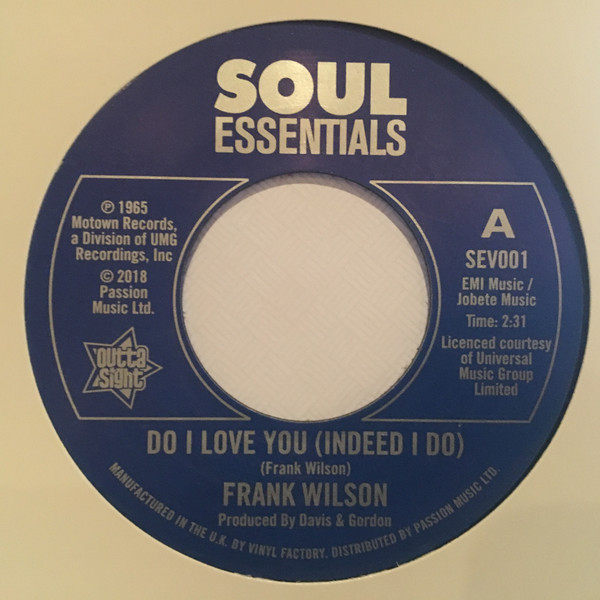 Do I Love You (Indeed I Do) / Sweeter As The Days Go By