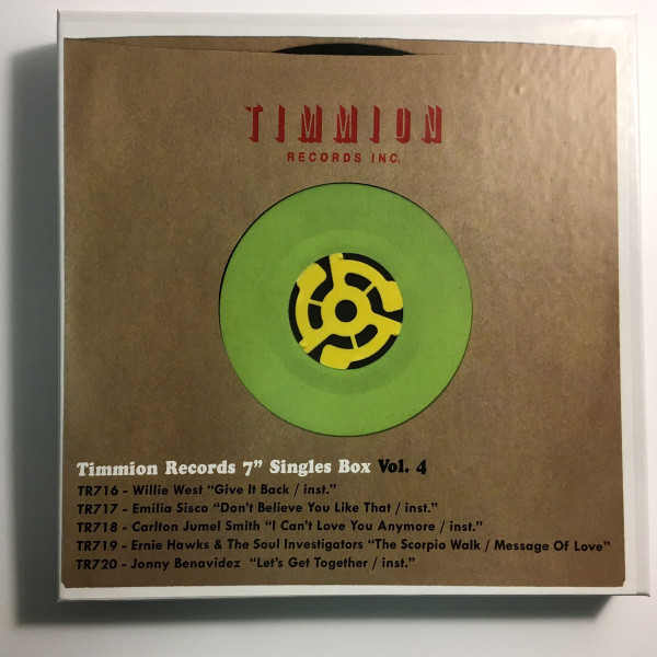 Timmion Records 7" Singles Box Vol. 4