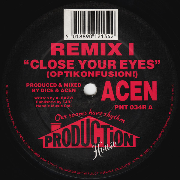 Close Your Eyes (Optikonfusion!) (Remix I) / Close Your Eyes (The Sequel) (Remix II)