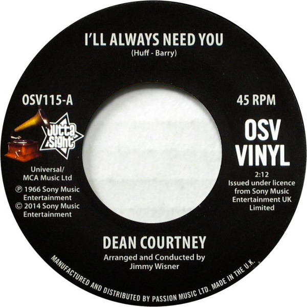I'll Always Need You / Today Is My Day