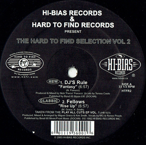 The Hard To Find Selection Vol 2