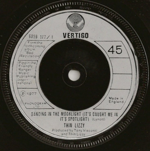 Dancing In The Moonlight (It's Caught Me In It's Spotlight)