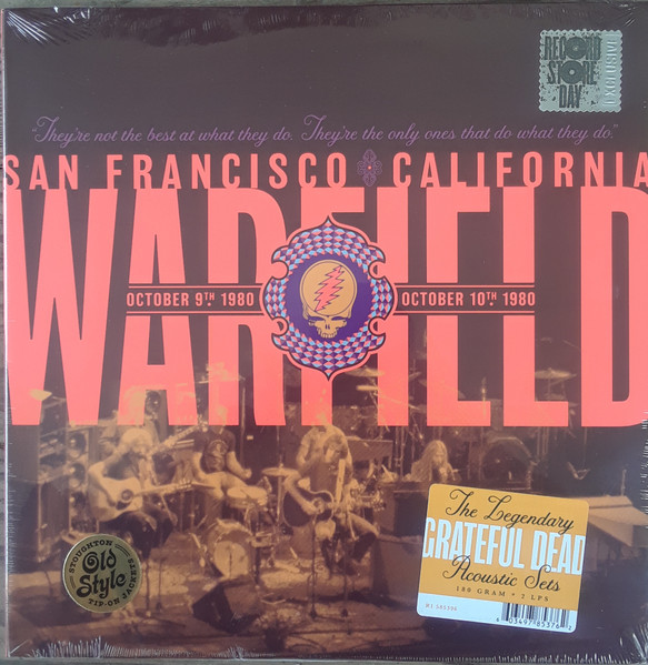 The Warfield, San Francisco, CA 10/9/80 & 10/10/80
