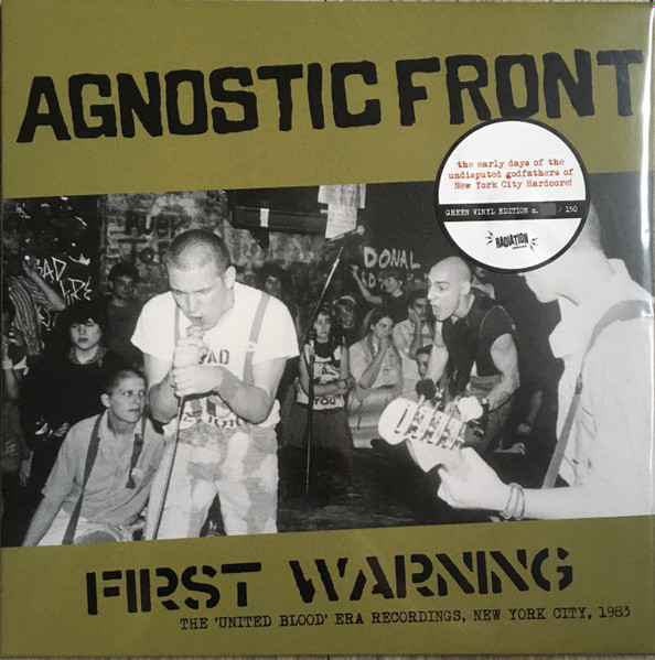 First Warning (The 'United Blood' Era Recordings, New York City, 1983)