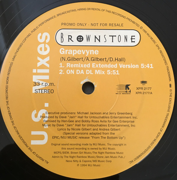 Grapevyne (U.S. Mixes)