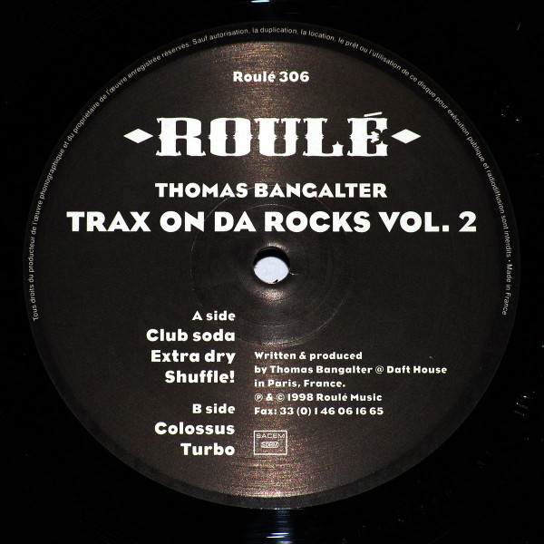 Trax On Da Rocks Vol. 2