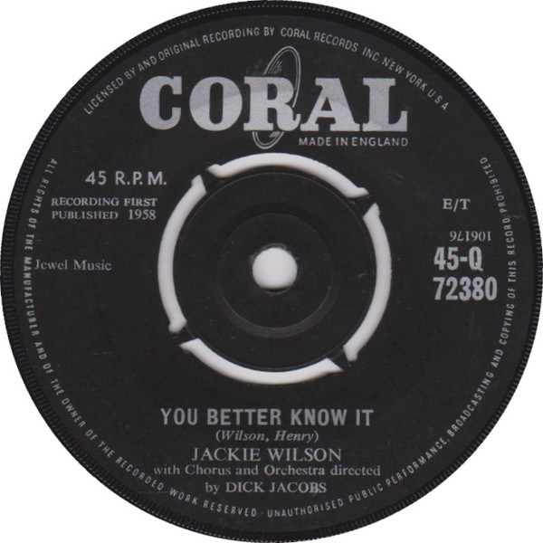 You Better Know It / Never Go Away