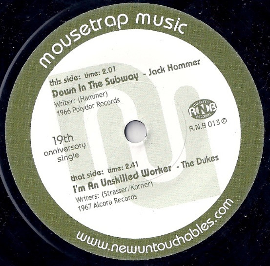 Down In The Subway / I'm An Unskilled Worker