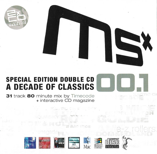 MSX00.1 10th Anniversary Special Edition CD.