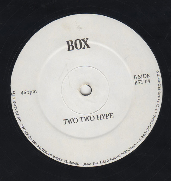 Let Me Love You For Tonight / Two Two Hype