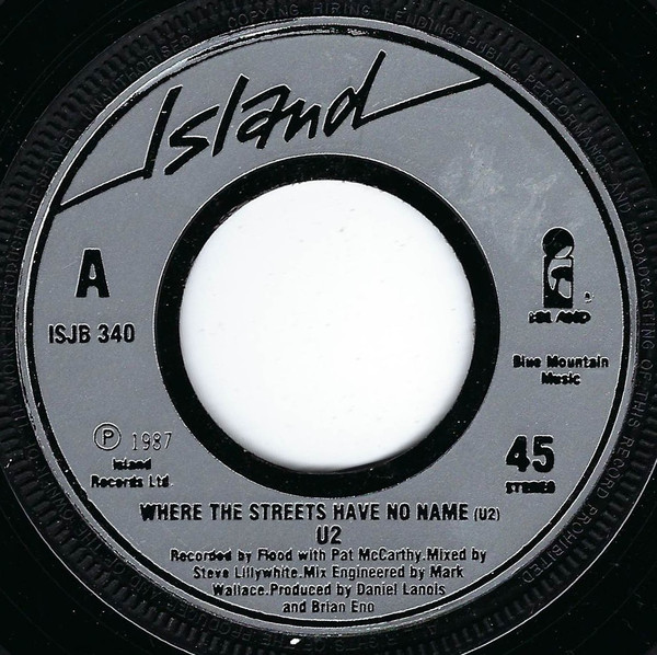 Where The Streets Have No Name