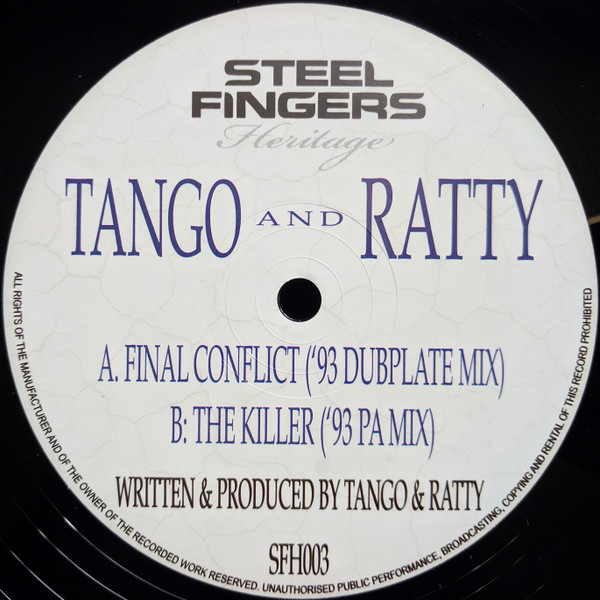 Final Conflict ('93 Dubplate Mix) / The Killer ('93 PA Mix)