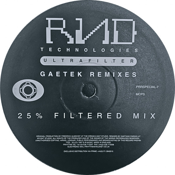 Ultrafilter (Gaetek Remixes)