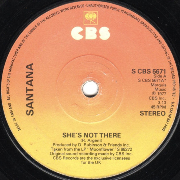 She's Not There
