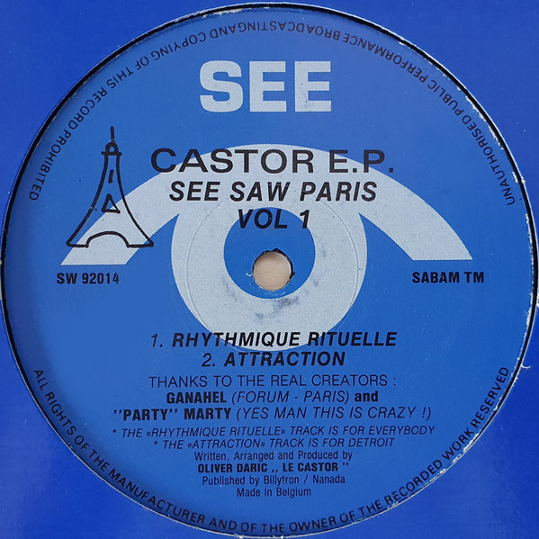 Castor E.P. - See Saw Paris Vol 1