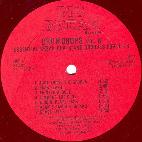 Drumdrops Vol. 6 (Essential Break Beats & Grooves For D.J.'s)