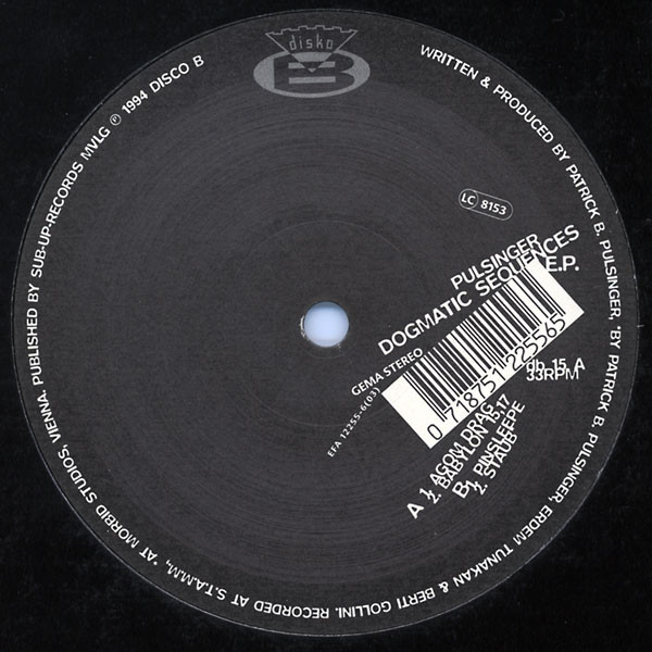 Dogmatic Sequences E.P.